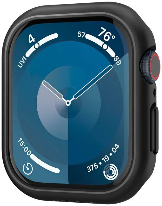 Spigen Thin Fit - Apple Watch 11/10 46MM Bumper Hoesje - Zwart afbeelding 17