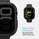 Spigen Thin Fit - Apple Watch 11/10 46MM Bumper Hoesje - Zwart afbeelding 7