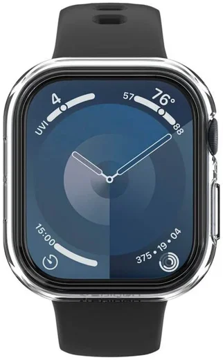 Spigen Thin Fit - Apple Watch 11/10 46MM Bumper Hoesje - Transparant afbeelding 2