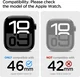 Spigen Tough Armor - Apple Watch 11/10 46MM Hoesje Full Protect - Zwart afbeelding 3