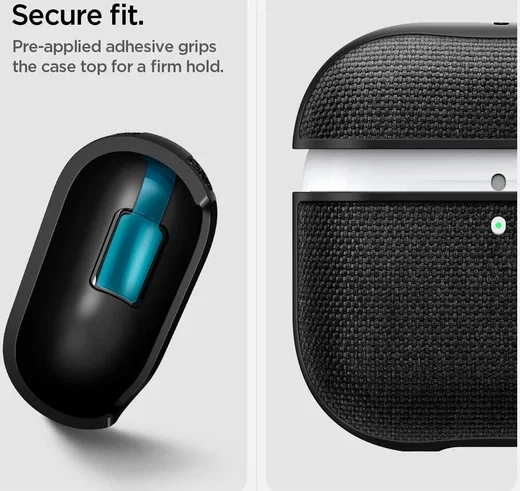 Spigen Urban Fit Apple AirPods 4 Hoesje Zwart afbeelding 3