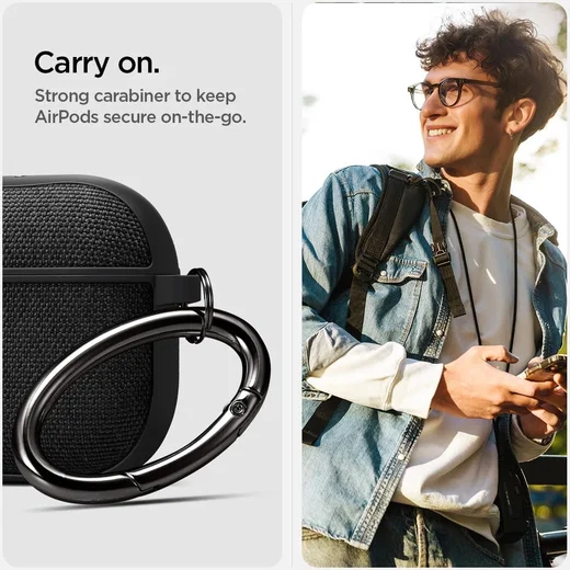 Spigen Urban Fit Apple AirPods 4 Hoesje Zwart afbeelding 4