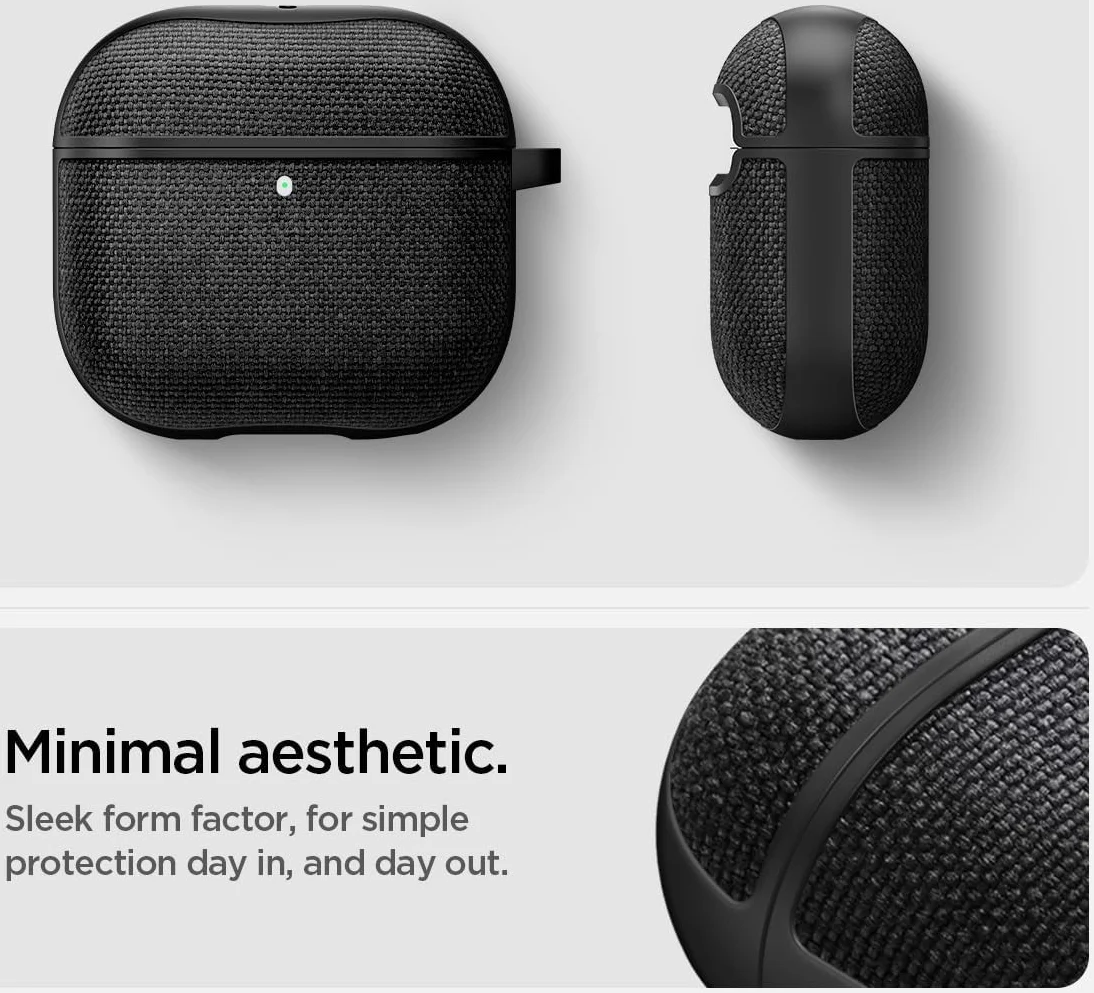 Spigen Urban Fit Apple AirPods 4 Hoesje Zwart afbeelding 5