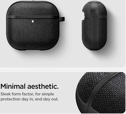Spigen Urban Fit Apple AirPods 4 Hoesje Zwart afbeelding 5
