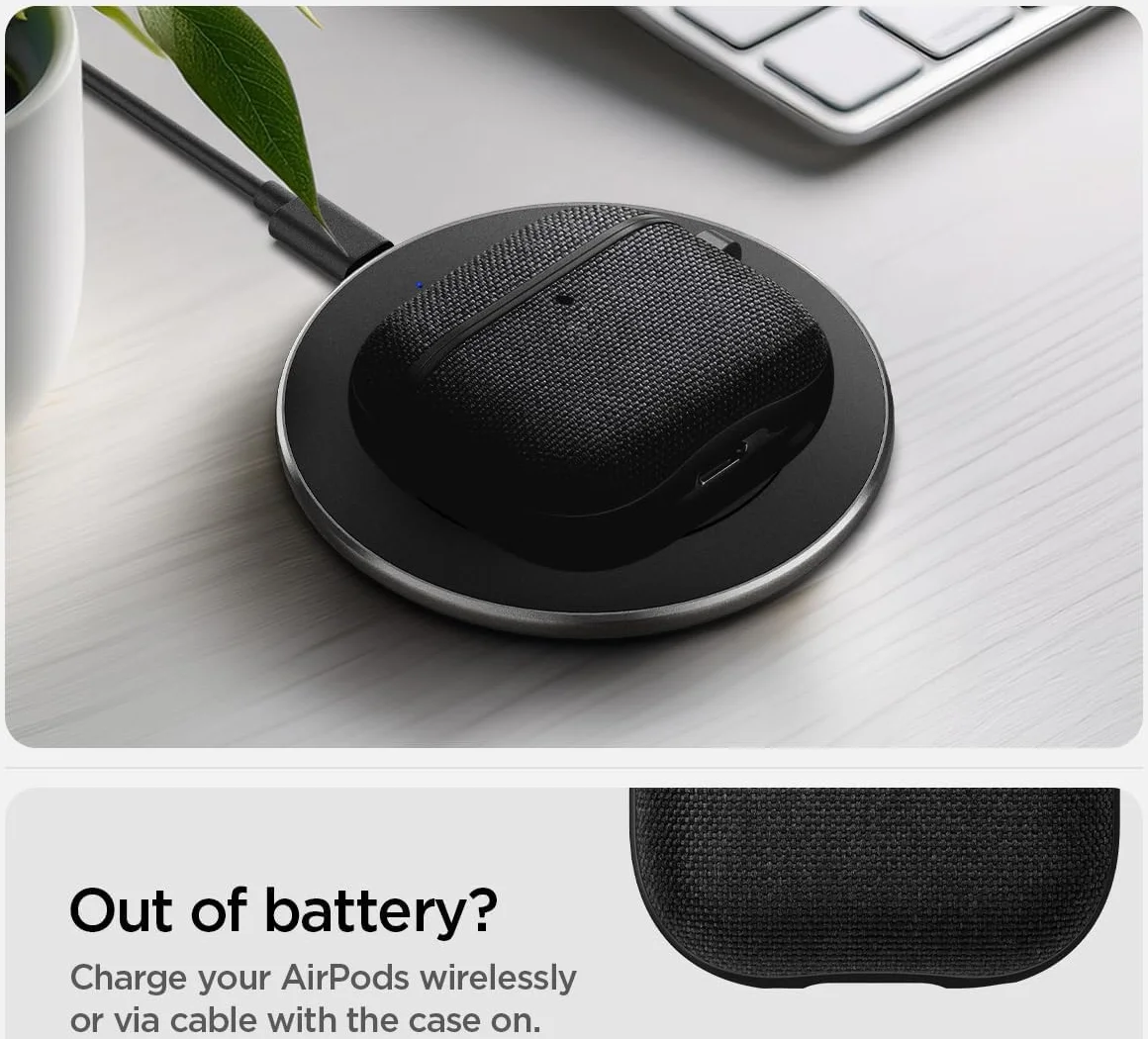 Spigen Urban Fit Apple AirPods 4 Hoesje Zwart afbeelding 6