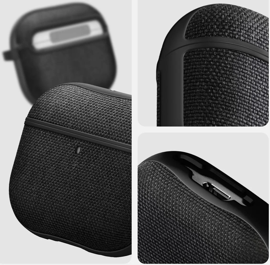 Spigen Urban Fit Apple AirPods 4 Hoesje Zwart afbeelding 7