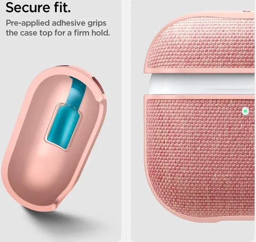 Spigen Urban Fit Apple AirPods 4 Hoesje Roze Goud afbeelding 3