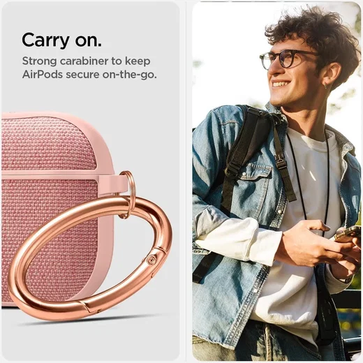 Spigen Urban Fit Apple AirPods 4 Hoesje Roze Goud afbeelding 4