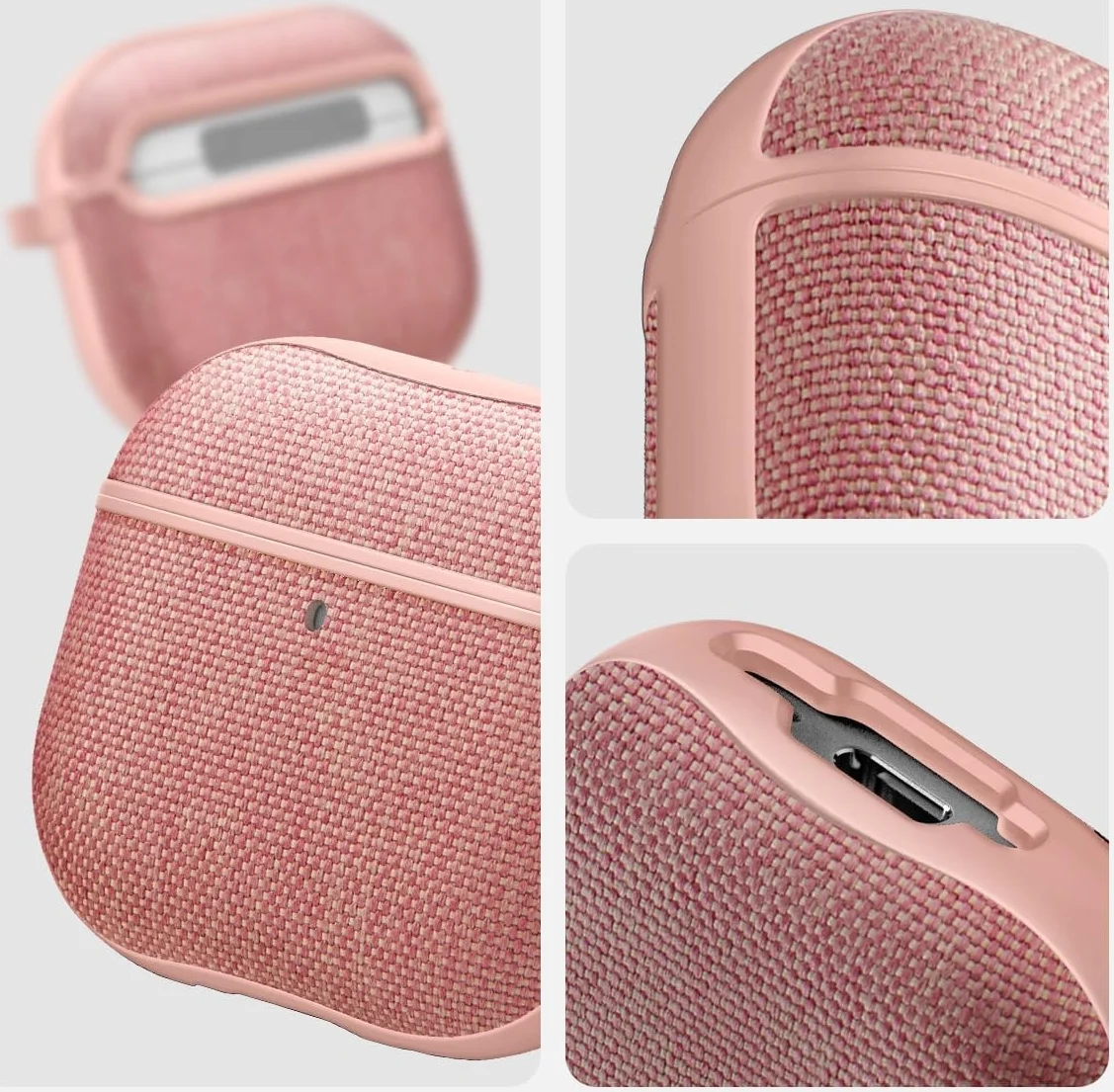 Spigen Urban Fit Apple AirPods 4 Hoesje Roze Goud afbeelding 7