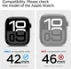Spigen Rugged Armor - Apple Watch 11/10 42MM Hoesje - Beige afbeelding 2