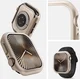 Spigen Thin Fit - Apple Watch 11/10 42MM Bumper Hoesje - Beige afbeelding 7