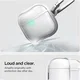 Spigen Ultra Hybrid Apple AirPods 4 Hoesje Transparant Wit afbeelding 3