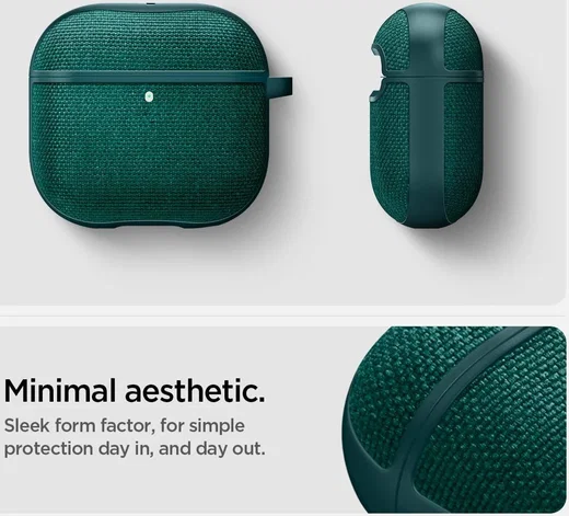 Spigen Urban Fit Apple AirPods 4 Hoesje Groen afbeelding 5