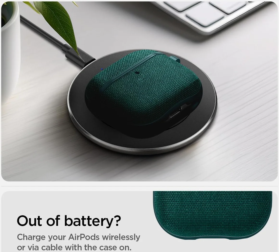 Spigen Urban Fit Apple AirPods 4 Hoesje Groen afbeelding 6