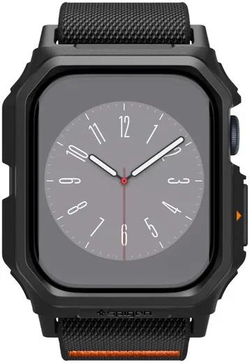 Spigen Lite Fit Pro - Apple Watch 11/10 42MM Hoesje en Bandje - Zwart afbeelding 12