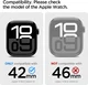 Spigen Lite Fit Pro - Apple Watch 11/10 42MM Hoesje en Bandje - Zwart afbeelding 3