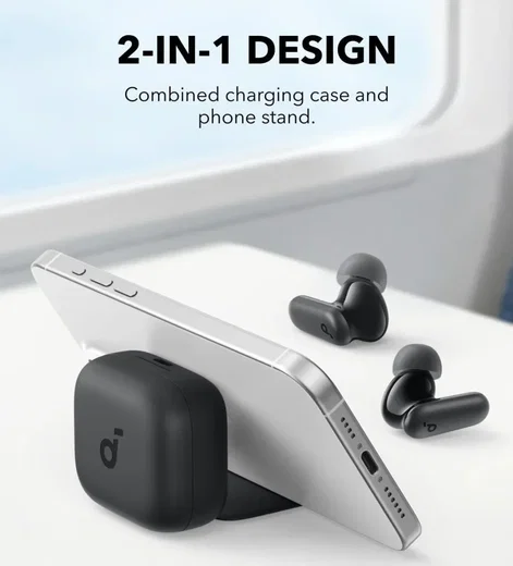 Anker Soundcore P30i Draadloze Oordopjes ANC Bluetooth 5.4 Oortjes Zwart afbeelding 2