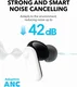 Anker Soundcore P30i Draadloze Oordopjes ANC Bluetooth 5.4 Oortjes Wit afbeelding 3