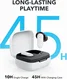 Anker Soundcore P30i Draadloze Oordopjes ANC Bluetooth 5.4 Oortjes Wit afbeelding 6
