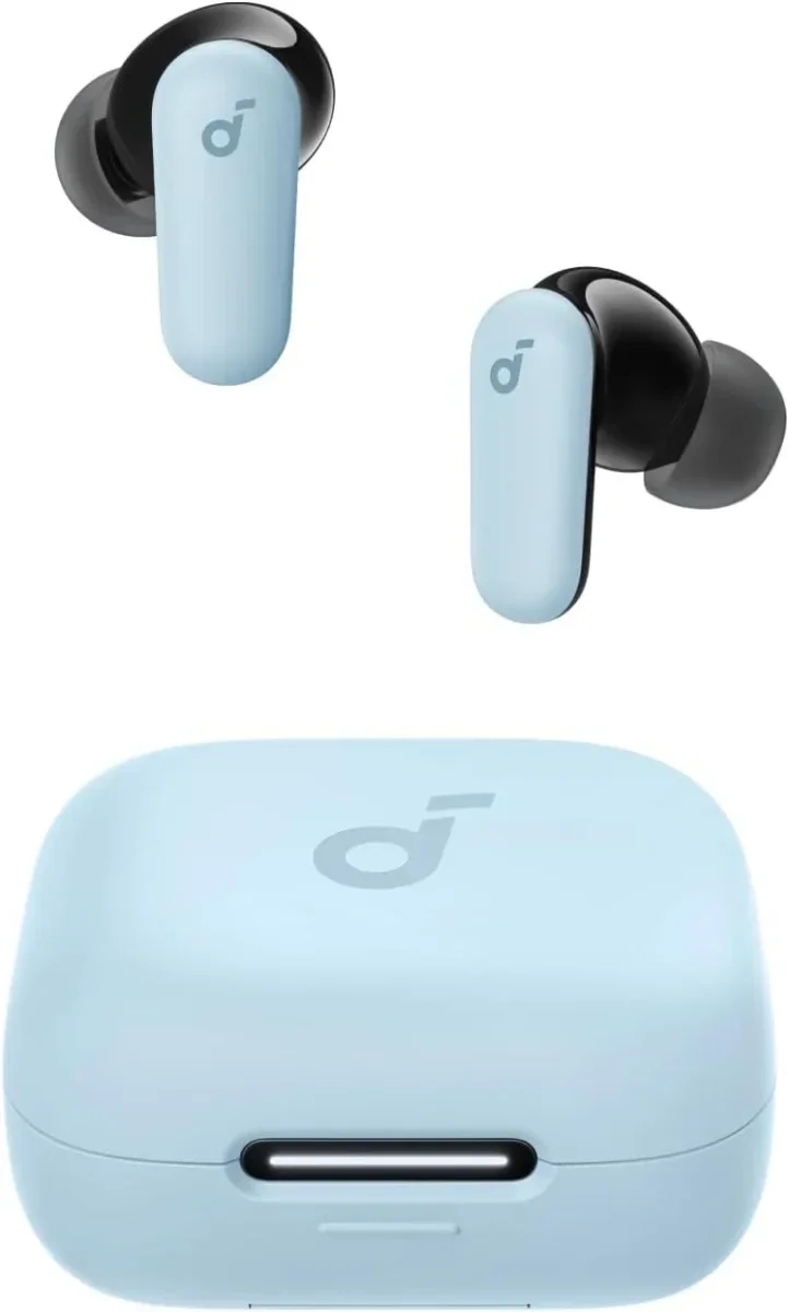 Anker Soundcore P30i Draadloze Oordopjes ANC Bluetooth 5.4 Oortjes Blauw afbeelding 1