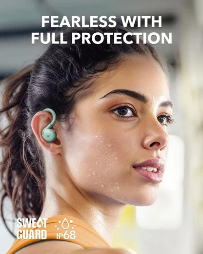Anker SoundCore Sport X20 ANC Draadloze Sport Oordopjes met Oorhaken Groen afbeelding 4