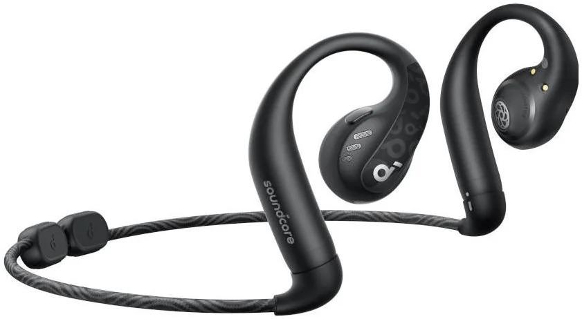 Anker SoundCore AeroFit Pro Open-Ear Oordopjes met Nekband Zwart afbeelding 11