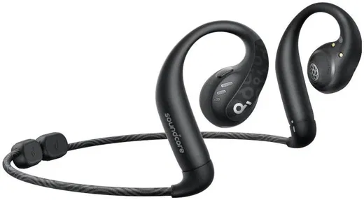 Anker SoundCore AeroFit Pro Open-Ear Oordopjes met Nekband Zwart afbeelding 11