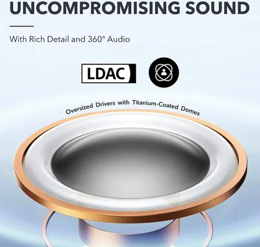 Anker SoundCore AeroFit Pro Open-Ear Oordopjes met Nekband Zwart afbeelding 6