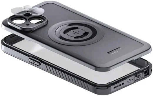 SP Connect Xtreme SPC+ iPhone 15 Hoesje Full Protect MagSafe Zwart afbeelding 8