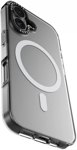 HappyCase Joy Apple iPhone 16 Hoesje MagSafe Back Cover Crystal Clear afbeelding 12
