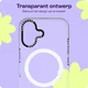 HappyCase Joy Apple iPhone 16 Hoesje MagSafe Back Cover Crystal Clear afbeelding 4