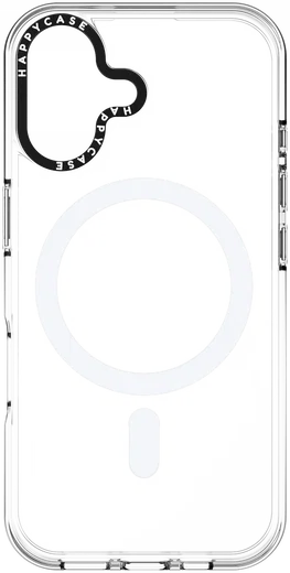 HappyCase Joy Apple iPhone 16 Hoesje MagSafe Back Cover Crystal Clear afbeelding 15