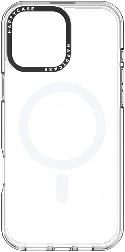 HappyCase Joy Apple iPhone 16 Pro Hoesje MagSafe Back Cover Crystal Clear afbeelding 1