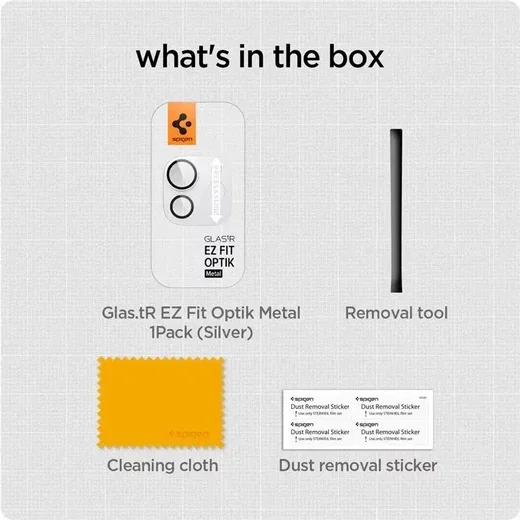 Spigen iPad Pro 11 (2024/2025) / Pro 13 (2024/2025) Camera Protector Zilver afbeelding 8