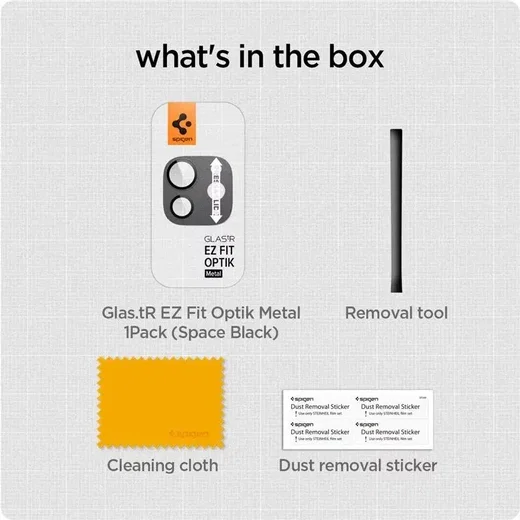 Spigen iPad Pro 11 (2024/2025) / Pro 13 (2024/2025) Camera Protector Zwart afbeelding 9