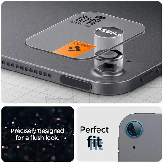 Spigen Optik iPad Air 11 (24/25/26) / Air 13 (24/25/26) Camera Protector 2-Pack afbeelding 3