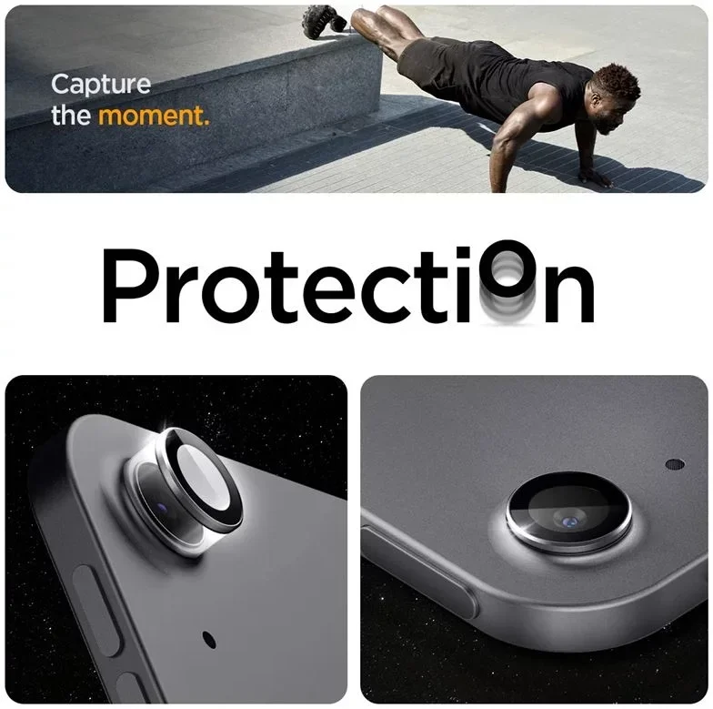 Spigen Optik iPad Air 11 (24/25/26) / Air 13 (24/25/26) Camera Protector 2-Pack afbeelding 4
