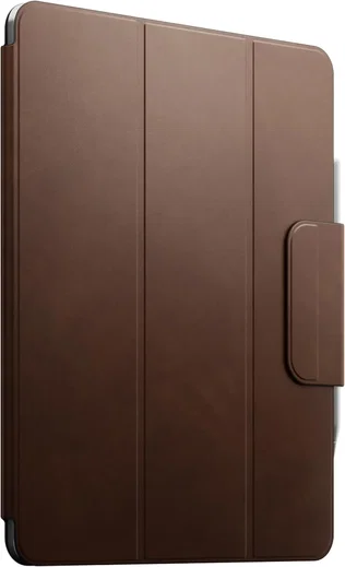 Nomad Leather Folio Plus iPad Air 13 (24/25)/Pro 12.9 (22/21/20/18) Hoes Bruin afbeelding 6