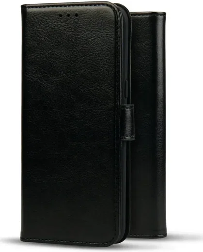 Rosso Element Oppo Reno 12 F Hoesje Book Case Wallet Zwart afbeelding 5
