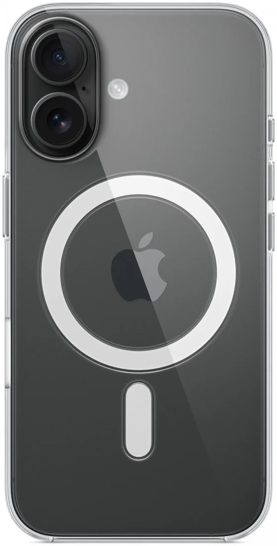 Origineel Apple iPhone 16 Hoesje MagSafe Clear Case Transparant afbeelding 1