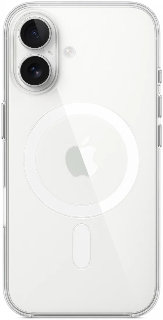 Origineel Apple iPhone 16 Hoesje MagSafe Clear Case Transparant afbeelding 5