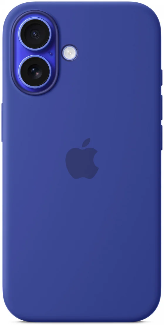 Origineel Apple iPhone 16 Hoesje MagSafe Silicone Case Ultramarijn afbeelding 1