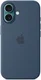 Origineel Apple iPhone 16 Hoesje MagSafe Silicone Case Denim afbeelding 2
