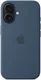 Origineel Apple iPhone 16 Hoesje MagSafe Silicone Case Denim afbeelding 5