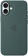 Origineel Apple iPhone 16 Plus Hoesje MagSafe Silicone Case Blauwgroen afbeelding 4