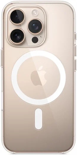 Origineel Apple iPhone 16 Pro Hoesje MagSafe Clear Case Transparant afbeelding 1