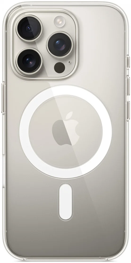 Origineel Apple iPhone 16 Pro Hoesje MagSafe Clear Case Transparant afbeelding 2