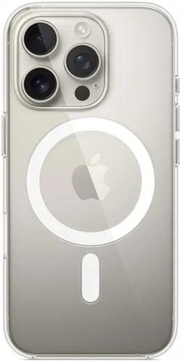 Origineel Apple iPhone 16 Pro Hoesje MagSafe Clear Case Transparant afbeelding 2
