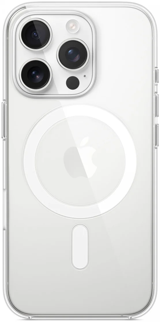 Origineel Apple iPhone 16 Pro Hoesje MagSafe Clear Case Transparant afbeelding 3