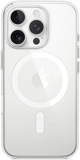 Origineel Apple iPhone 16 Pro Hoesje MagSafe Clear Case Transparant afbeelding 3